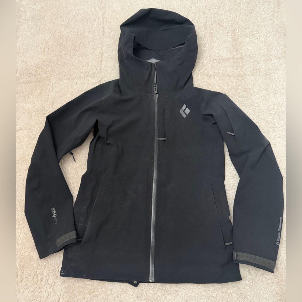 Black Diamond Woman’s Stretch Recon Shell Small Black - Picture 3 of 8